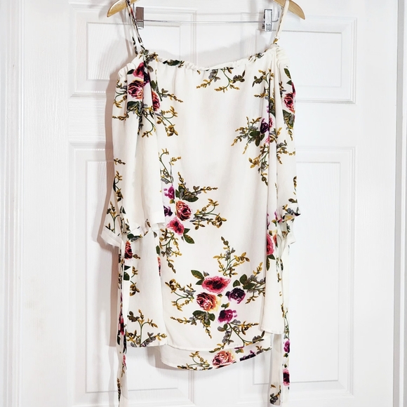 Women's Bi Fang 5x Floral Top - Picture 4 of 4